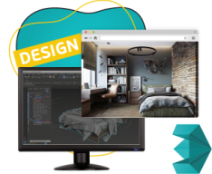 3ds Max. Създайте своя собствена стая - Школа программирования для детей, компьютерные курсы для школьников, начинающих и подростков - KIBERone г. Пловдив
