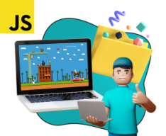 Програмиране на JavaScript. Научете се да създавате игри! - Школа программирования для детей, компьютерные курсы для школьников, начинающих и подростков - KIBERone г. Пловдив