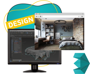 3ds Max. Създайте своя собствена стая - Школа программирования для детей, компьютерные курсы для школьников, начинающих и подростков - KIBERone г. Пловдив
